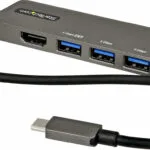 StarTech USB-C Docking Station με HDMI 4K PD Ethernet Γκρι (DKT30CHPD3)