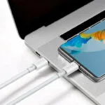 Baseus Superior USB 2.0 Cable USB-C male - USB-C 100W Λευκό 1m (CATYS-B02)