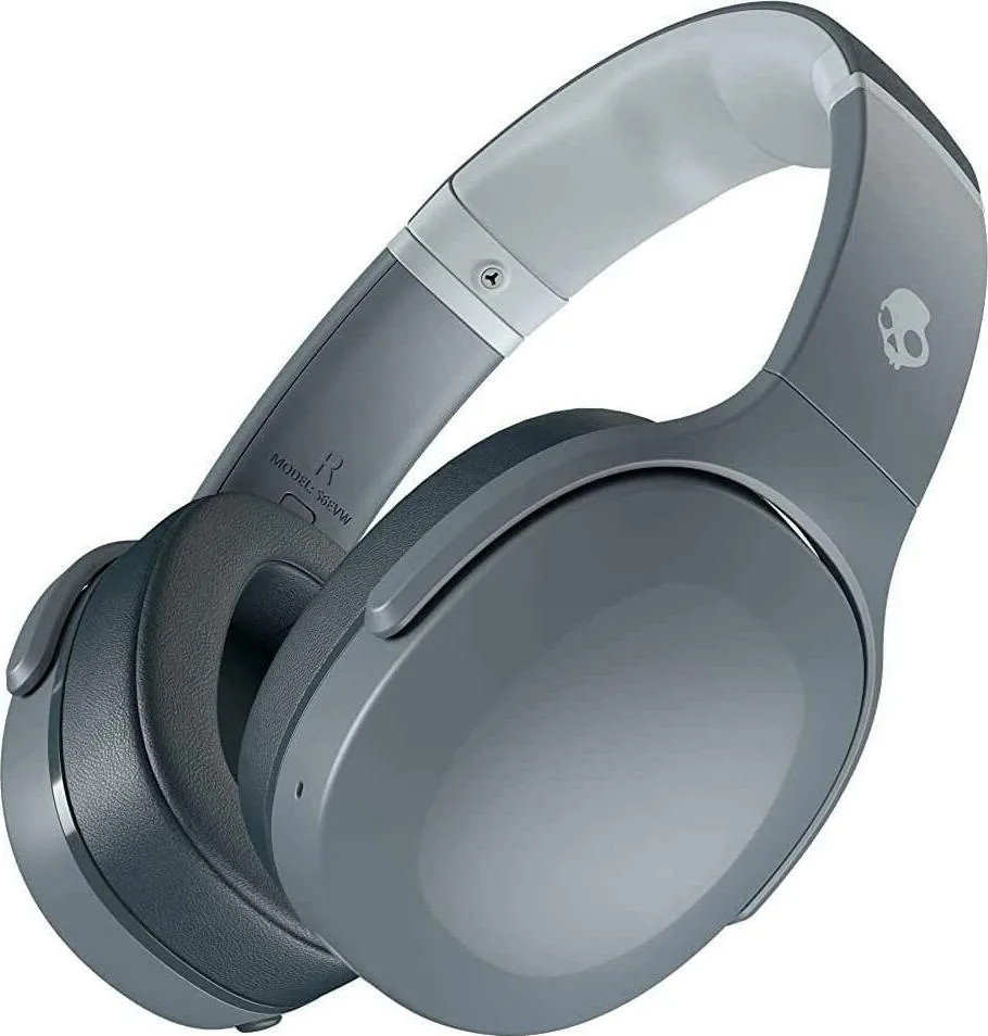20211026171226_bfe5a1d8 Skullcandy Crusher EVO Ασύρματα / Ενσύρματα Over Ear Ακουστικά με 40 ώρες Λειτουργίας και Quick Charge Γκρι - Image 1