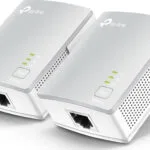 TP-LINK TL-PA4010KIT v5 Powerline Διπλό για Ενσύρματη Σύνδεση και Θύρα Ethernet