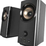 Creative T60 Ασύρματα Ηχεία Υπολογιστή 2.0 με Bluetooth και Ισχύ 30W σε Μαύρο Χρώμα