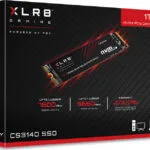 PNY XLR8 CS3140 SSD 1TB M.2 NVMe PCI Express 4.0 M280CS3140-1TB-RB