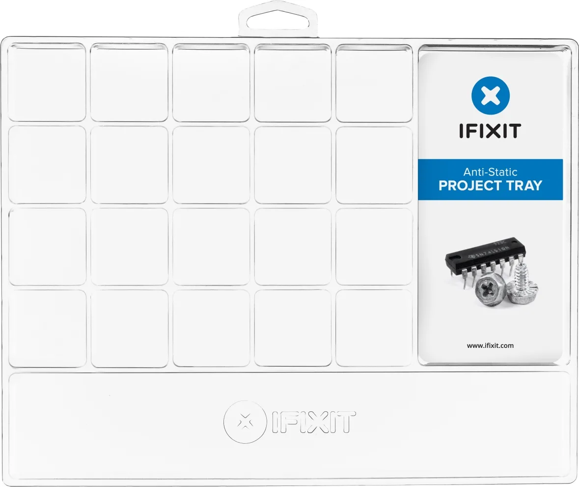 20211029161559_ifixit_eu145257_1_tampakiera_plastiki iFixit Ταμπακιέρα Εργαλείων 20 Θέσεων Διάφανη EU145257-1 - Image 1