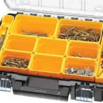 Dewalt Tstak Ταμπακιέρα Εργαλείων 10 Θέσεων με Αφαιρούμενα Κουτιά Κίτρινη 44x33.7x11.95εκ. DWST82968-1