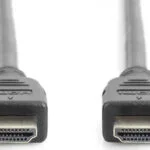 Digitus Ultra High Speed HDMI 2.1 Cable HDMI male - HDMI male 2m Μαύρο AK-330124-020-S