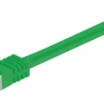 Goobay S/FTP Cat.7 Καλώδιο Δικτύου Ethernet 0.25m Πράσινο 1τμχ 91568