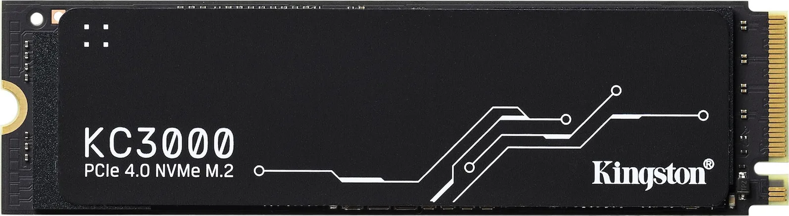 Kingston KC3000 SSD 4.1TB τύπου M.2 με σύνδεση PCI Express 4.0 (PS5 Compatible) SKC3000D/4096G - Image 1