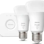 Philips Smart Λάμπες LED 9.5W για Ντουί E27 και Σχήμα A60 Θερμό Λευκό 1055lm Dimmable 2τμχ 929002469201
