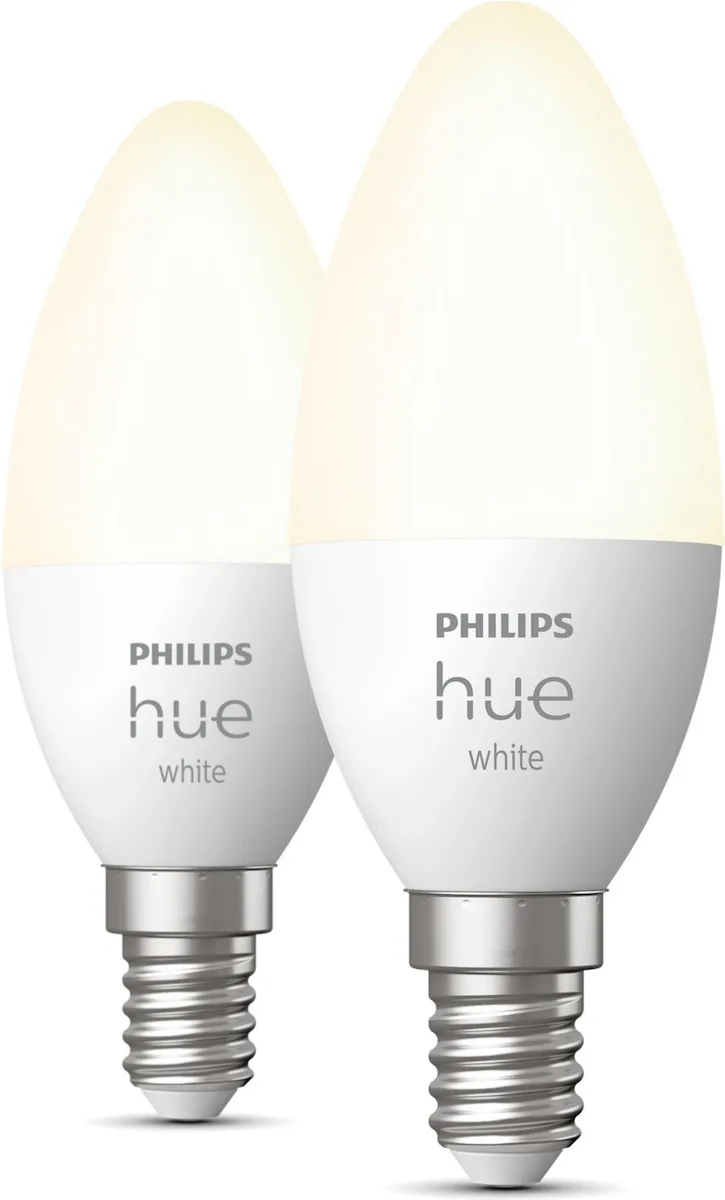 Philips Smart Λάμπες LED 5.5W για Ντουί E14 Θερμό Λευκό 470lm Dimmable 2τμχ 929003021102 - Image 1