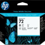 HP 72 Γνήσιο Μελάνι Εκτυπωτή InkJet Photo Μαύρο / Γκρι (C9380A)