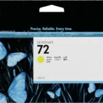 HP 72 Γνήσιο Μελάνι Εκτυπωτή InkJet Κίτρινο (C9373A)