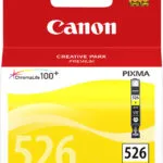 Canon CLI-526 Γνήσιο Μελάνι Εκτυπωτή InkJet Κίτρινο (4543B001)