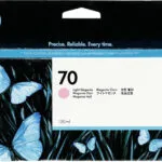HP 70 Γνήσιο Μελάνι Εκτυπωτή InkJet Ανοιχτό Ματζέντα (C9455A)