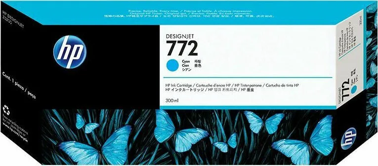 20211102142957_hp_772_cyan_300ml_cn636a HP 772 Γνήσιο Μελάνι Εκτυπωτή InkJet Κυανό (CN636A) - Image 1