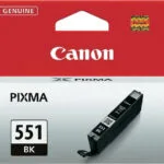 Canon CLI-551 Γνήσιο Μελάνι Εκτυπωτή InkJet Μαύρο (6508B001)