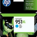 HP 951XL Γνήσιο Μελάνι Εκτυπωτή InkJet Κυανό (CN046AE)