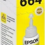 Epson 664 Γνήσιο Μελάνι Εκτυπωτή InkJet Κίτρινο (C13T66444A)