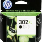 HP 302XL Γνήσιο Μελάνι Εκτυπωτή InkJet Μαύρο (F6U68AE)