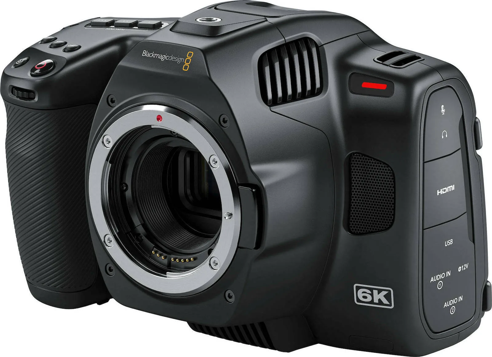 Blackmagic Design Βιντεοκάμερα Pocket Cinema 6K Pro 6K @ 50fps Αισθητήρας CMOS Αποθήκευση σε Κάρτα Μνήμης με Οθόνη Αφής 5" και HDMI - Image 1