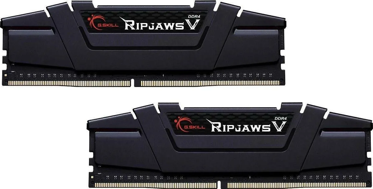 G.Skill Ripjaws V DDR4 32GB RAM με 2x16GB Modules και Ταχύτητα 3200 για Desktop F4-3200C16D-32GVK - Image 1
