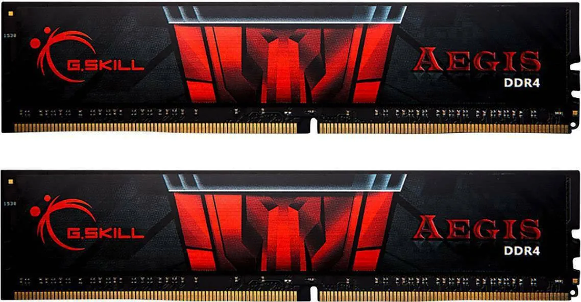 G.Skill Aegis DDR4 32GB RAM με 2x16GB Modules και Ταχύτητα 3200 για Desktop F4-3200C16D-32GIS - Image 1