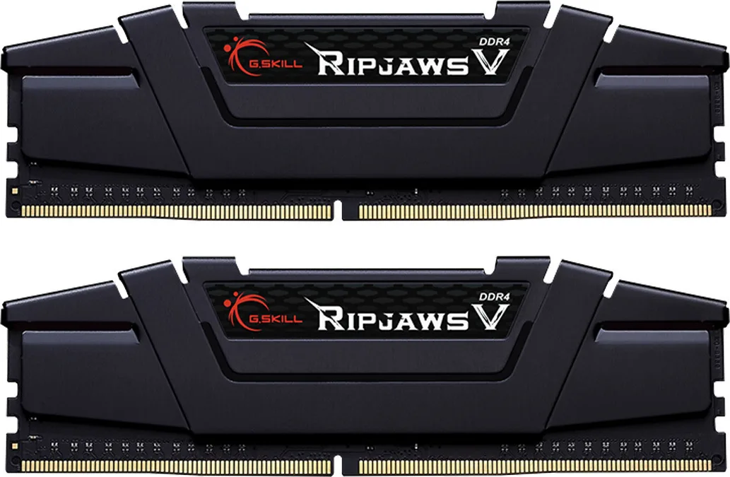G.Skill Ripjaws V DDR4 32GB RAM με 2x16GB Modules και Ταχύτητα 3600 για Desktop F4-3600C18D-32GVK - Image 1