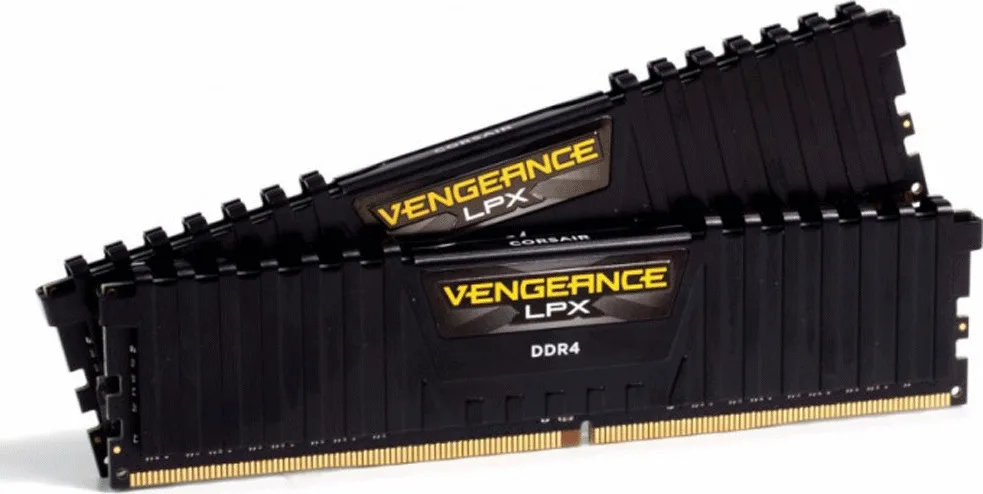 Corsair Vengeance LPX DDR4 32GB RAM με 2x16GB Modules και Ταχύτητα 3600 για Desktop CMK32GX4M2D3600C18 - Image 1