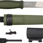 Morakniv Kansbol Survival Kit Μαχαίρι Επιβίωσης Χακί σε Θήκη 13912