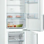 Bosch Ψυγειοκαταψύκτης 368lt Total NoFrost Υ203xΠ60xΒ66εκ. Λευκός KGN39VWEQ