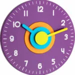 TFA Παιδικό Ρολόι Τοίχου Ξύλινο 24εκ. 60.3015.11