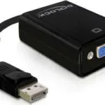 DeLock Μετατροπέας DisplayPort male σε VGA female 1τμχ 61848