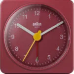 Braun BC 02 R Επιτραπέζιο Ρολόι με Ξυπνητήρι 67081