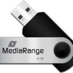 MediaRange MR911 32GB USB 2.0 Black/Silver