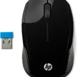 HP 200 Ασύρματο Ποντίκι Μαύρο