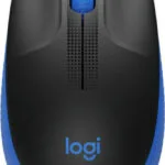 Logitech M190 Ασύρματο Ποντίκι Μπλε