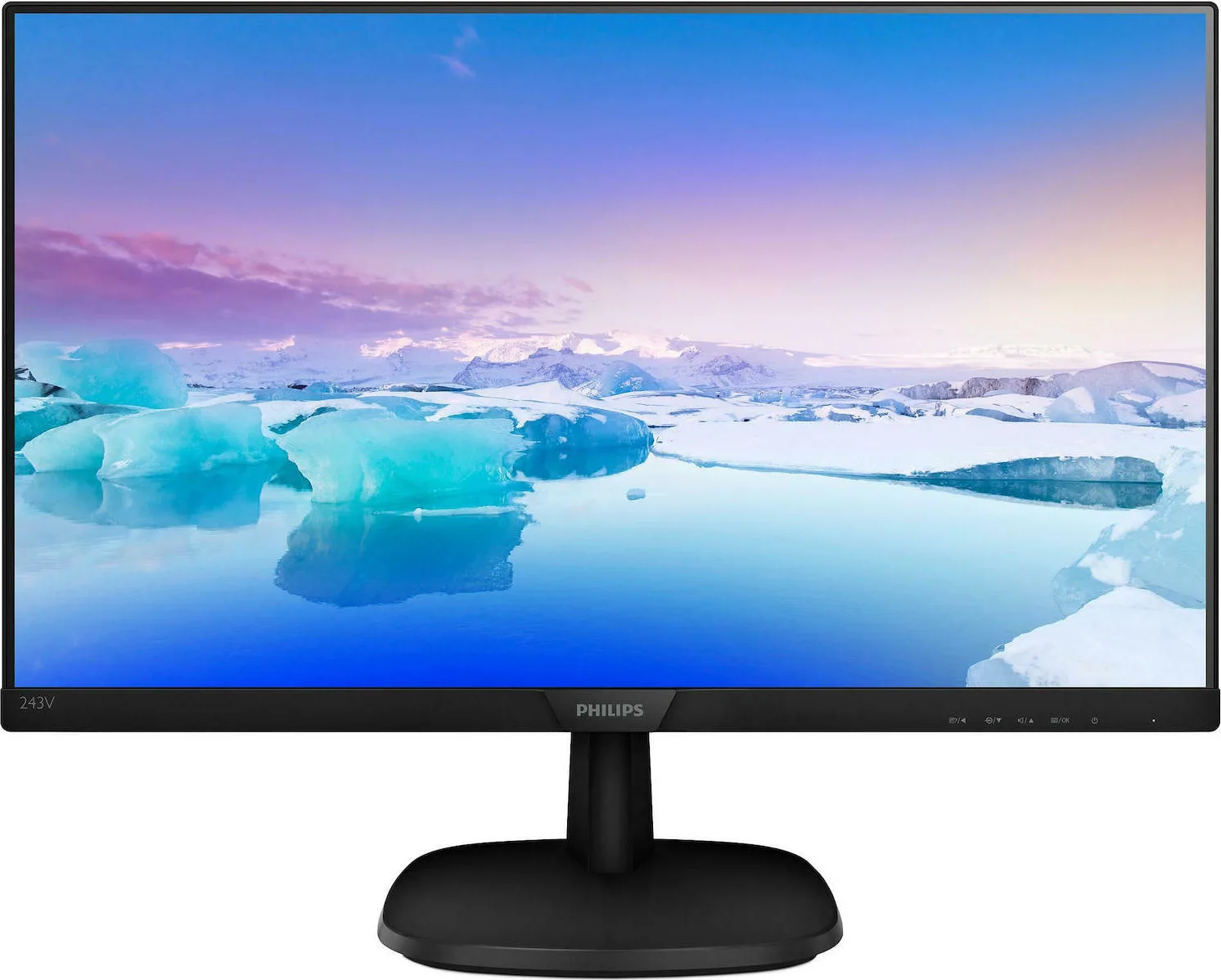 20211104094412_philips_v_line_243v7qjabf_monitor_23_8_fhd_1920x1080 Philips V Line 243V7QJABF IPS Monitor 23.8" FHD 1920x1080 με Χρόνο Απόκρισης 5ms GTG - Image 1