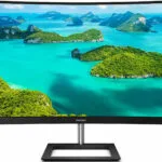 Philips 328E1CA VA Curved Monitor 31.5" 4K 3840x2160 με Χρόνο Απόκρισης 4ms GTG