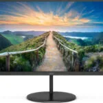 AOC Q24V4EA IPS Monitor 23.8" QHD 2560x1440 με Χρόνο Απόκρισης 4ms GTG