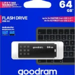 GoodRAM UME3 64GB USB 3.0 Stick Μαύρο