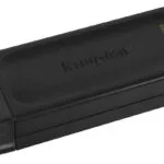 Kingston DataTraveler 70 64GB USB 3.2 Stick με σύνδεση USB-C Μαύρο