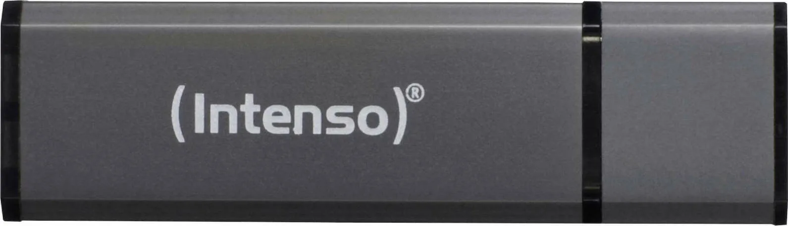 20211104103553_intenso_alu_line_32gb_usb_2_0_anthracite Intenso Alu Line 32GB USB 2.0 Stick Γκρι - Image 1
