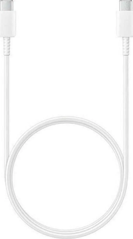 Samsung USB 2.0 Cable USB-C male - USB-C 25W Λευκό 1m (EP-DA705BWE GP-TOU021RFBWW) Bulk - Image 1