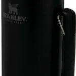 Stanley Classic Legendary Μπουκάλι Θερμός Ανοξείδωτο BPA Free 1lt Μαύρο με Καπάκι-Κύπελλο και Λαβή 10-08266-002