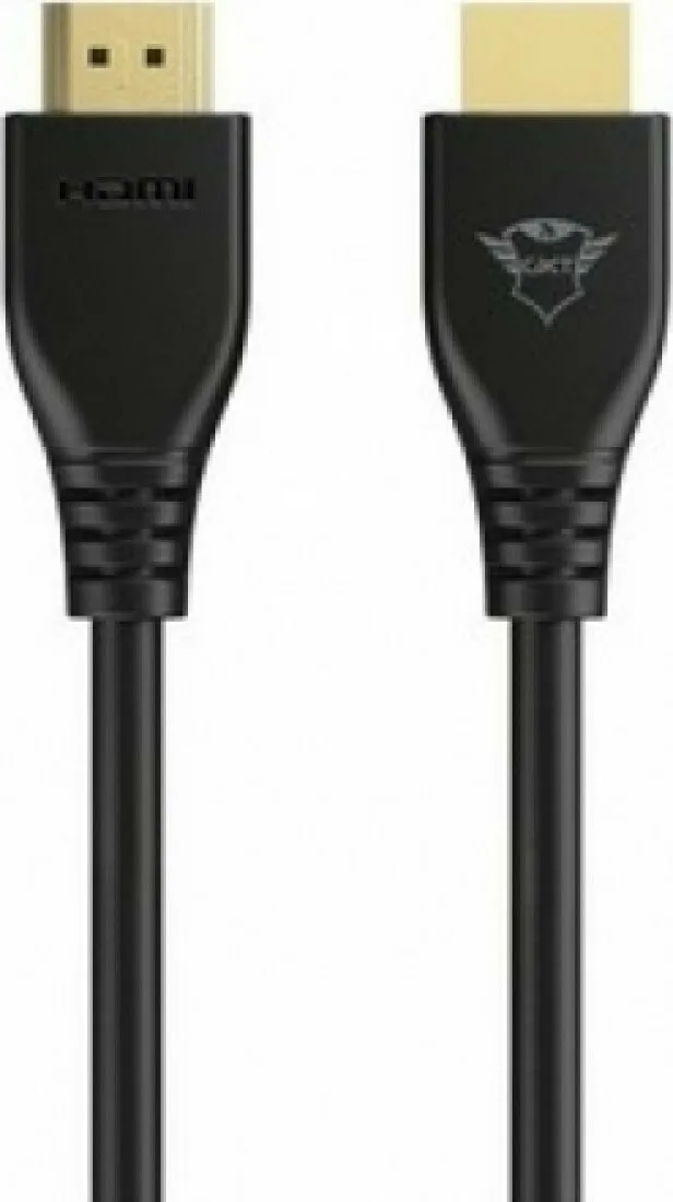 20211105114304_trust_hdmi_2_1_cable_hdmi_male_hdmi_male_1_8m_mayro_24028 Trust HDMI 2.1 Cable HDMI male - HDMI male 1.8m Μαύρο (24028) - Image 1