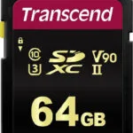 Transcend 700S SDXC 64GB Class 10 U3 V90 UHS-II