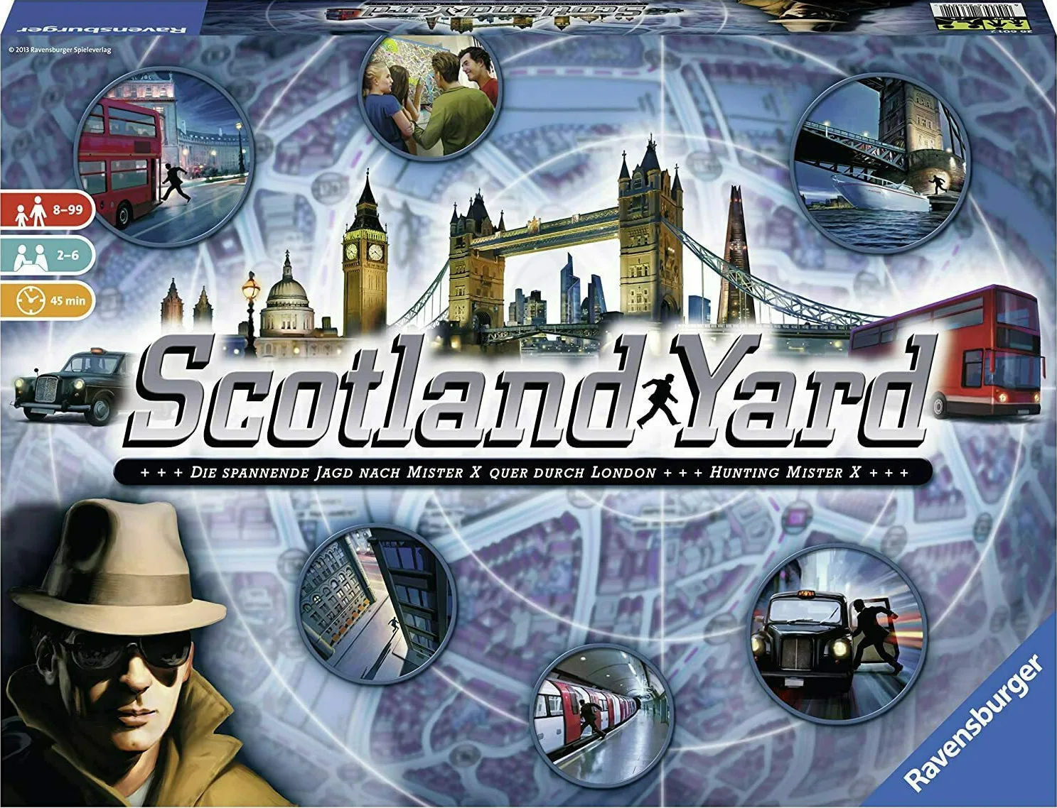 20211105143421_ravensburger_epitrapezio_paichnidi_scotland_yard_gia_2_6_paiktes_8_eton_01117_rvn26117 Επιτραπέζιο Παιχνίδι Scotland Yard New για 2-6 Παίκτες 8+ Ετών 01117 RVN26117 (EN) Ravensburger - Image 1