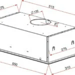 Teka GFG2 Μηχανισμός Απορρόφησης 55cm Λευκός