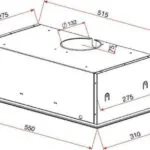 Teka GFG2 Μηχανισμός Απορρόφησης 55cm Μαύρος