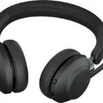 Jabra Evolve2 65 VOIP Headset Link380a UC Stereo Desk Stand Black (26599-989-989)