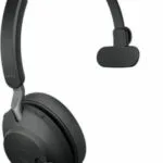 Jabra Evolve2 65 VOIP Headset Link380a UC Mono Desk Stand Black (26599-889-989)